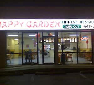 Happy Garden Chinese Restaurant Menu